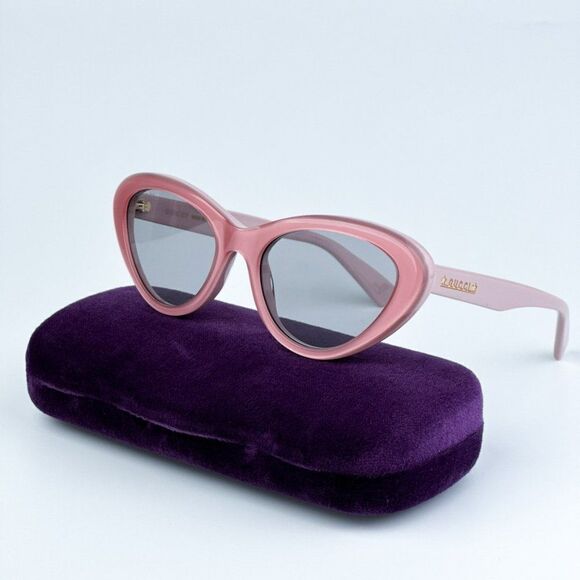 SALE! NEW Gucci GG1170S 004 Pink Grey Cat Eye Women Sunglasses GG 1170S main image 11